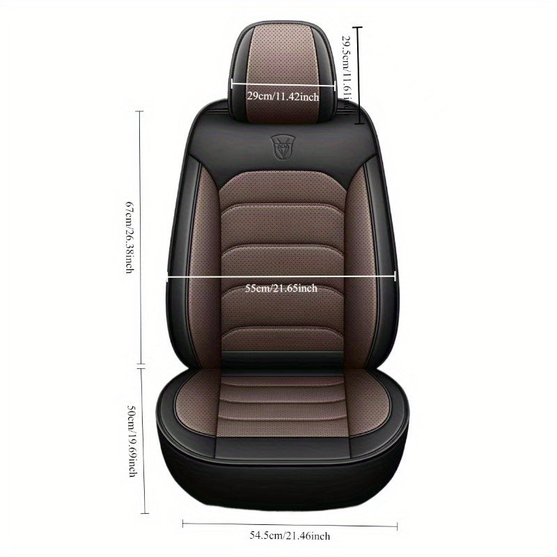 Universal Car Seat Cushion Cover All-Season Full Coverage 2.0T Durable
