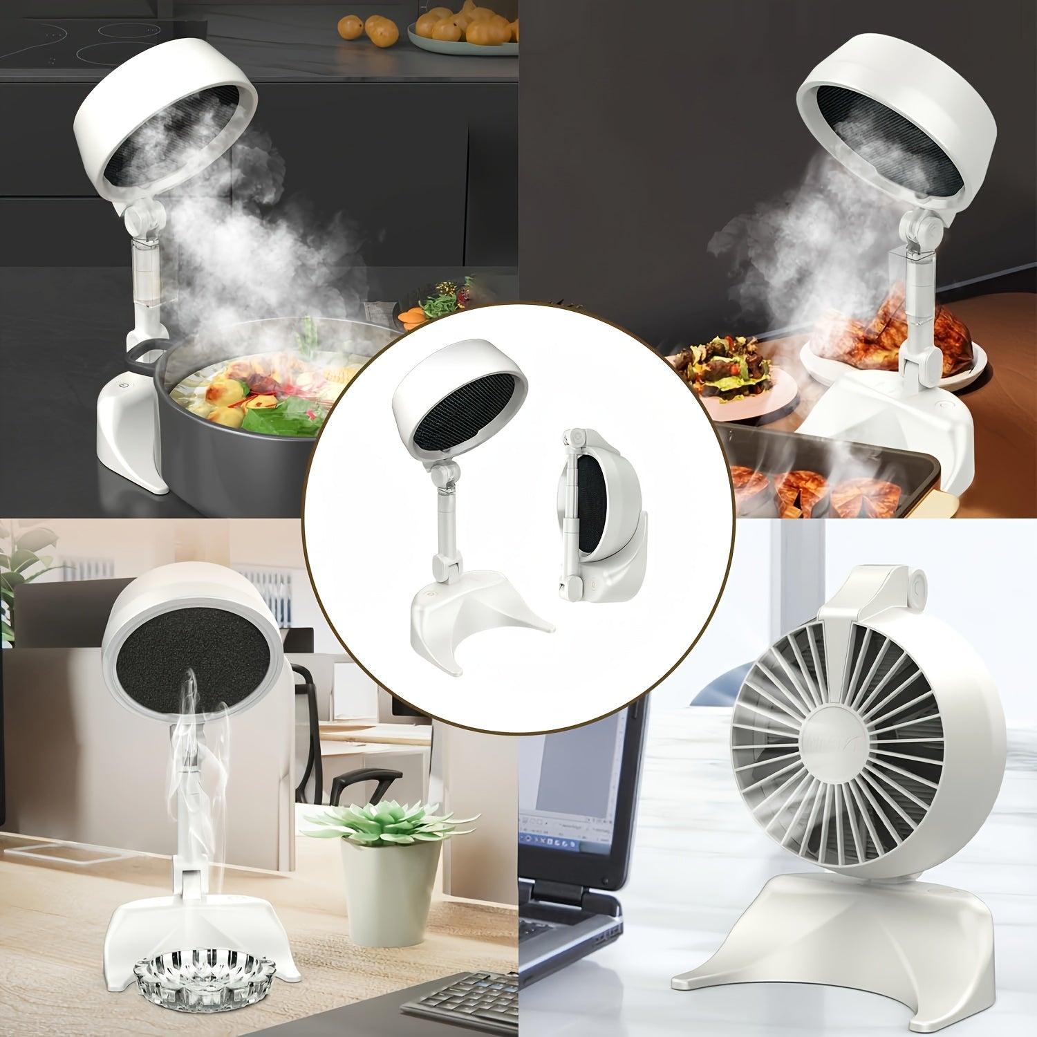 Portable Range Hood for Indoor Cooking Low Noise RV Kitchen