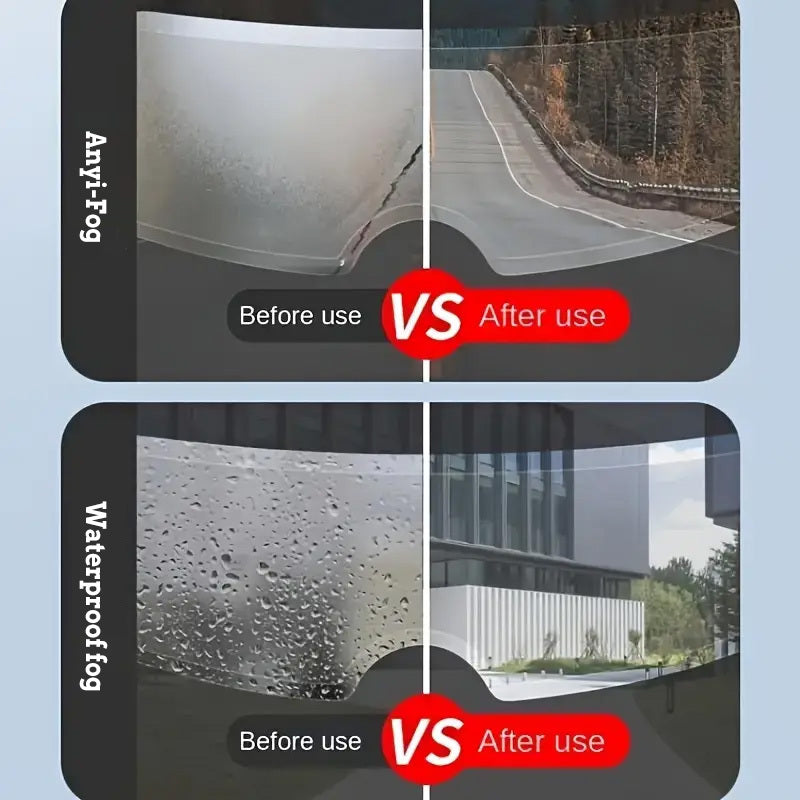 Motorcycle Helmet Anti-Fog Nano Coating Kit for Improved Visibility