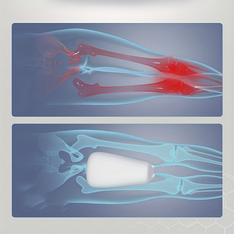 Memory Foam Leg Pillow for Maternity and Knee Support Heart Shape Cushioned Support