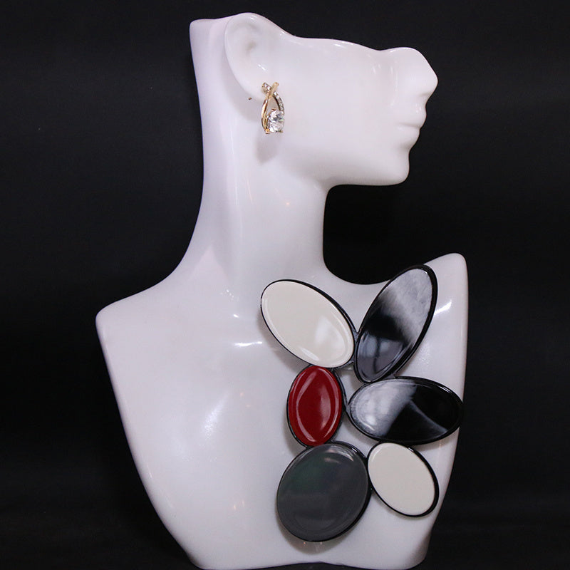 Шикарная акриловая брошь - Сложный уникальный дизайн, модный аксессуар для женщин