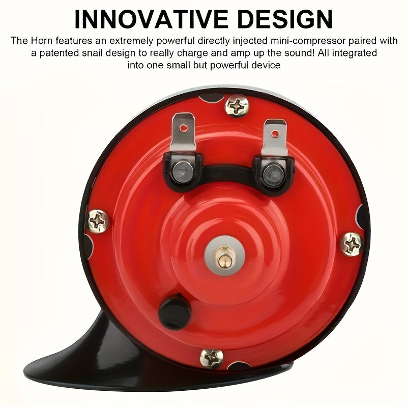 Universal 12V Car Motorcycle Horn Speaker Sound Signal for Vehicle Off-Road