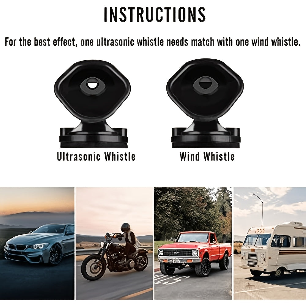 2 dona kiyik shovqinchoq avtomobillar uchun hayvonlarni oldini olish, xavfsizlik ogohlantirish, mat finish, bardoshli ABS