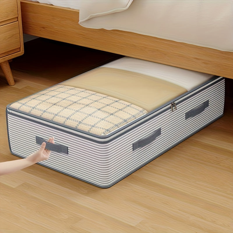 Foldable Under-Bed Storage Bag for Clothes and Bedding 3.2 Cubic Feet