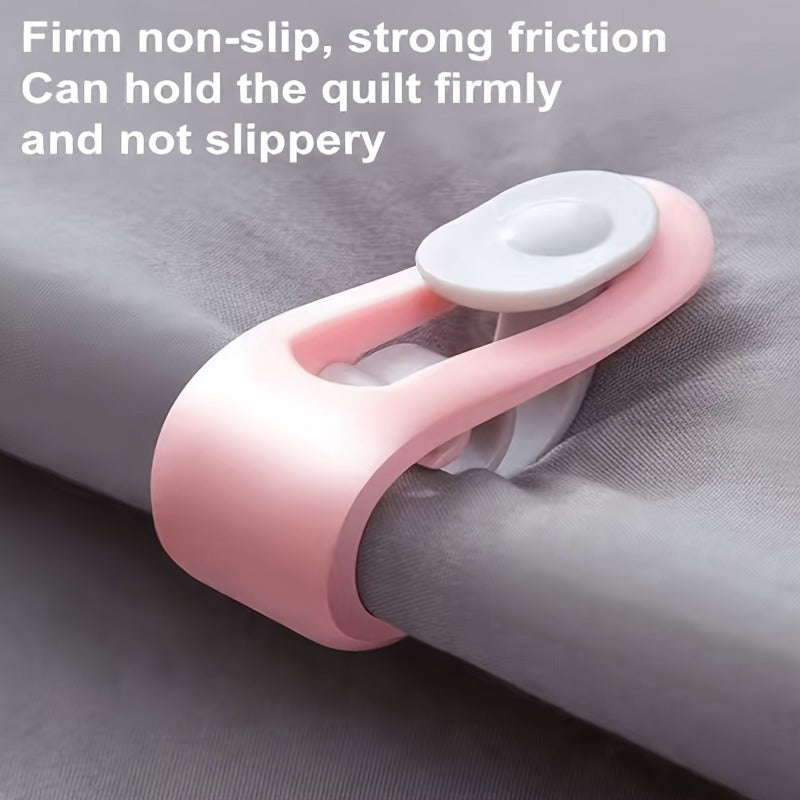 Two-Pack Quilt Clips Non-Slip Anti-Running Invisible Button Fixing Buckle Polypropylene