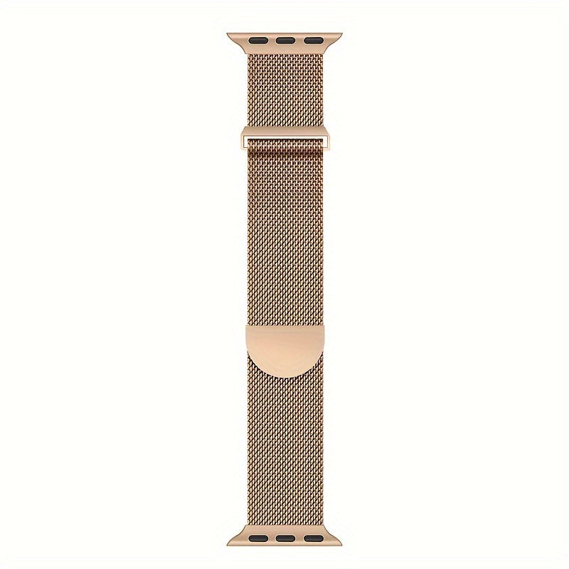 Stainless Steel Milanese Loop Watch Band for Apple Watch Series 7 6 8 SE 3 Men Women