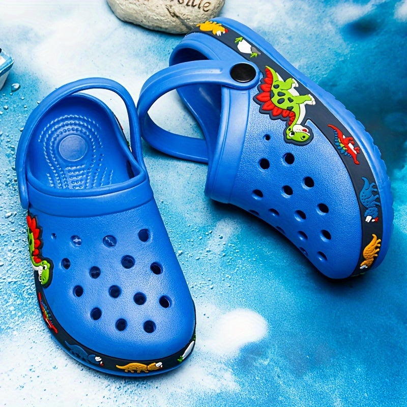 Girls Cartoon Clogs Lightweight Non-Slip EVA Indoor Outdoor Shoes