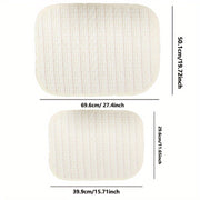 Водонепроницаемые моющиеся менструальные прокладки для женщин, герметичные и нескользящие менструальные прокладки с дышащим полиэстеровым покрытием.