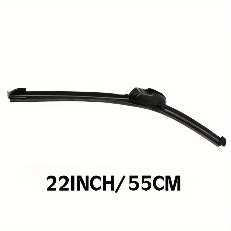 Limpiaparabrisas sin marco en forma de U universal para todos los modelos de coche, de alta definición y silencioso