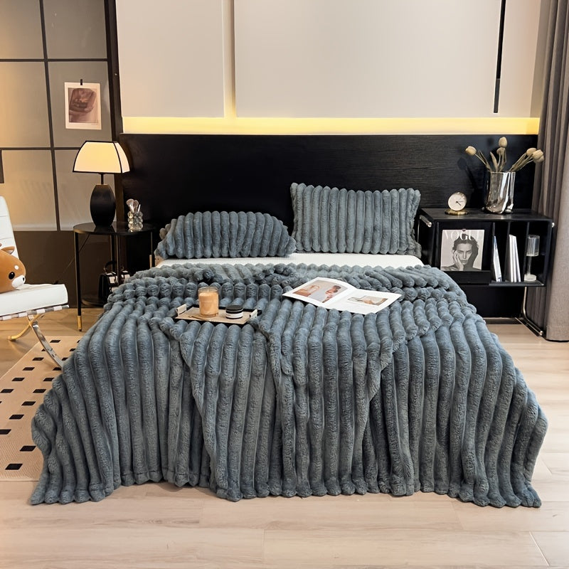 Uy yoki ofis uchun qulay flanel yostiqchasi, barcha mavsumlar uchun, dog'ga chidamli