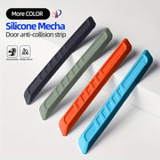 Protector de puerta de coche de silicona anticolisión, resistente a rasguños, duradero y flexible