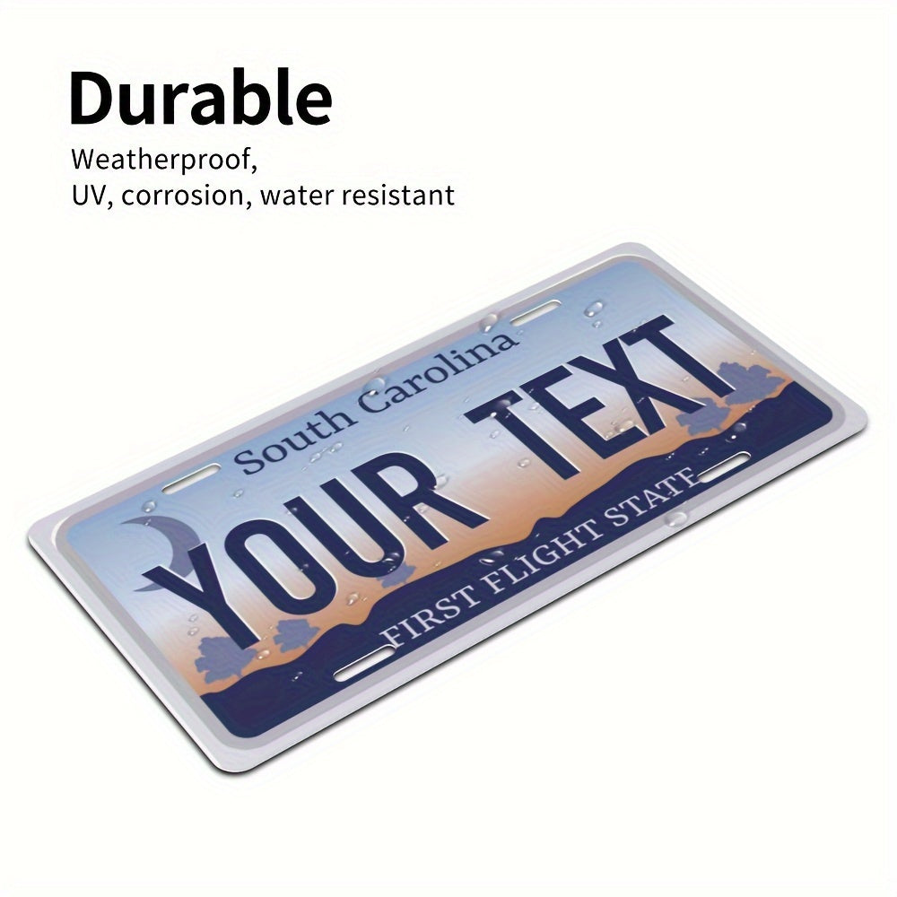 Vintage Metal Plaque 15.24x30.48 cm Waterproof Dustproof Home Business Decor