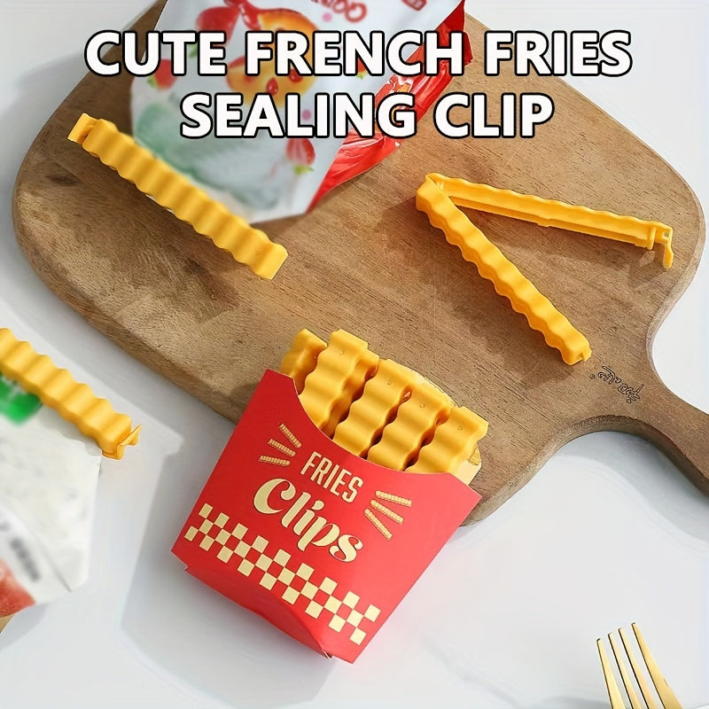 Set of 2 4 12 Moisture-Proof French Fries Sealing Clips Storage Box Kitchen Accessories