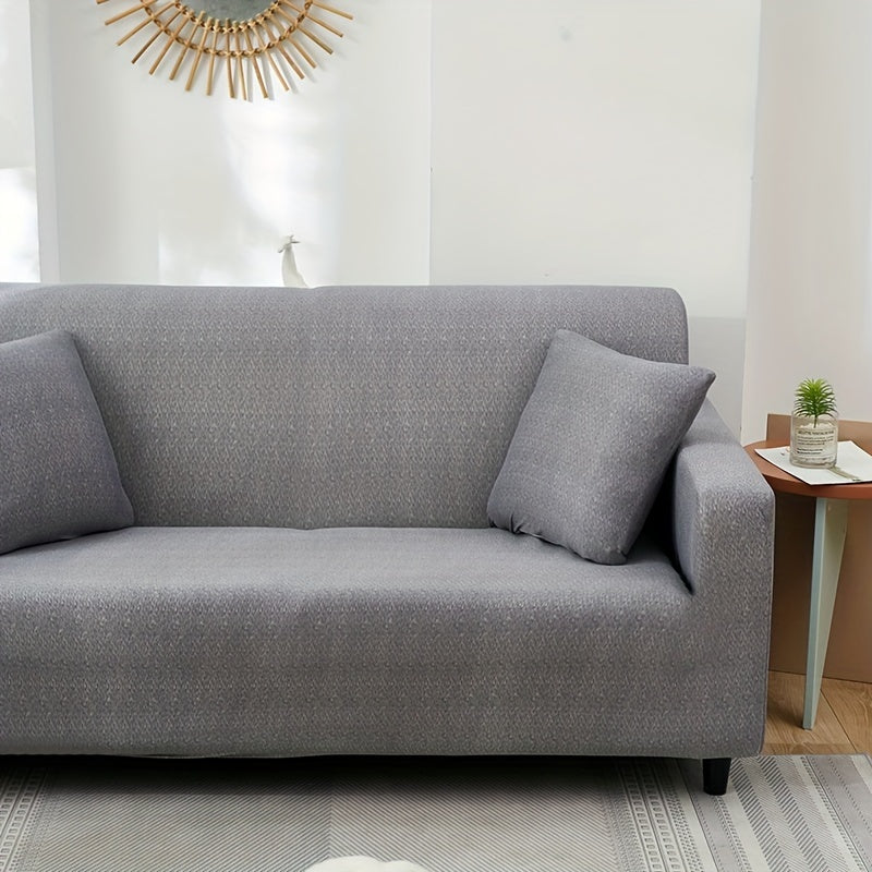 Эластичный чехол для дивана с текстурой на все четыре сезона.