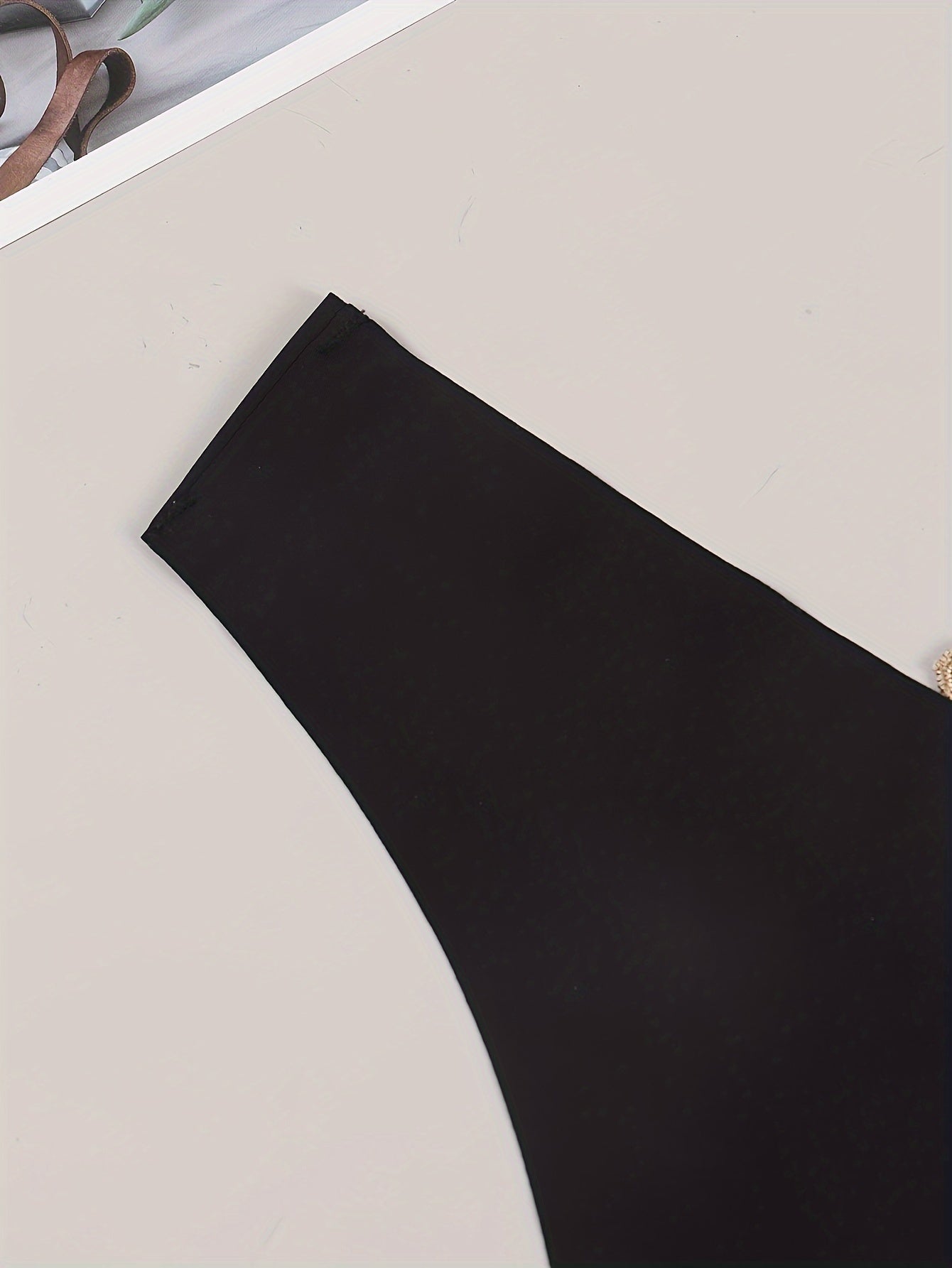 Women's Plus Size Heart Slogan No Show Thong Panty Breathable Comfort