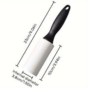 Lint Roller with 100 Extra Sticky Sheets for Pet Hair Removal on Clothes and Furniture