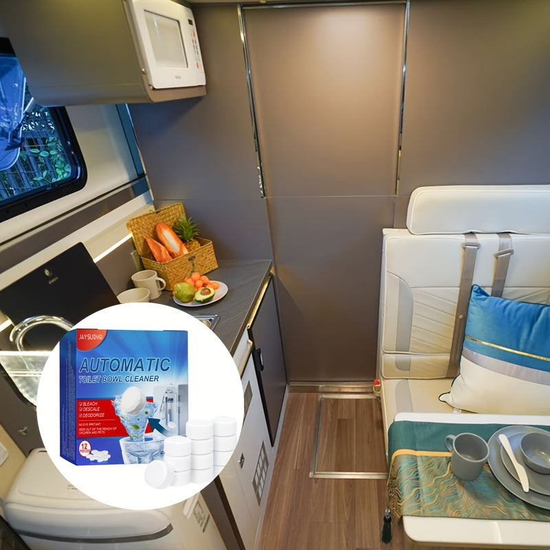 Автоматические таблетки для унитазов, которые очищают, удаляют накипь и устраняют запахи.