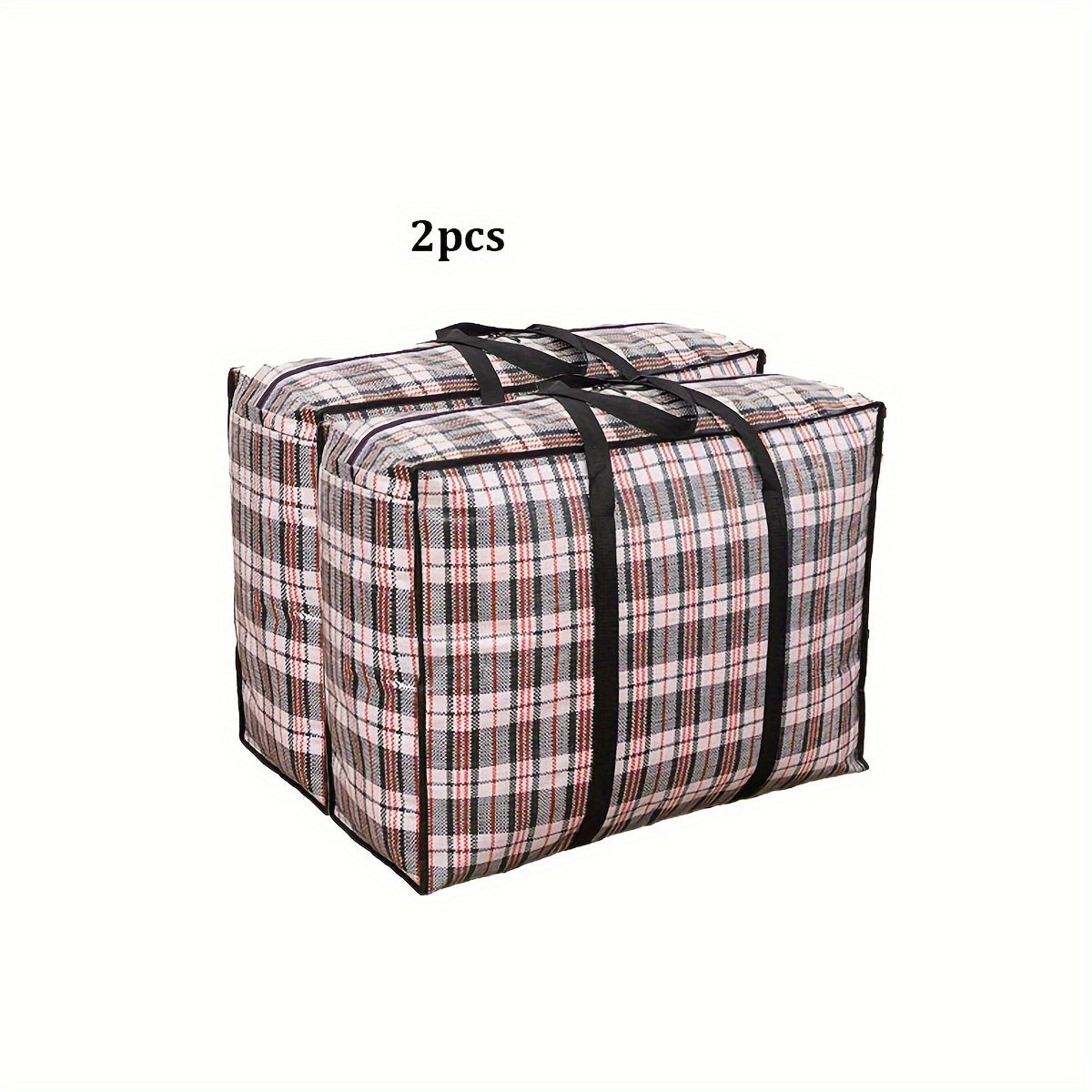 Foldable Storage Bags with Handles Sets of 1-4 for Clothes and Quilts Organizing