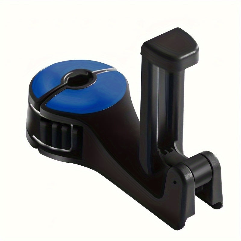 Gancho oculto para asiento de coche, soporte para teléfono móvil trasero, organizador de cabecero