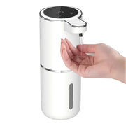 Automatic Foam Soap Dispenser Wall Mount 380ml Touchless Rechargeable Plastic Bathroom Kitchen