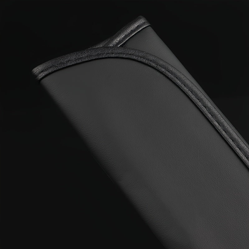 Подушка на ремень безопасности с плечевым ремнем черная с красной прострочкой автомобильные аксессуары для интерьера