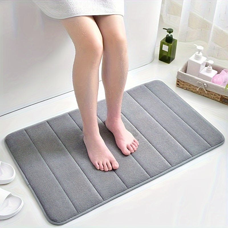 Koral Fleece Rug yumshoq, singdiruvchi, issiq vanna, yotoqxona, kirish eshigi mat