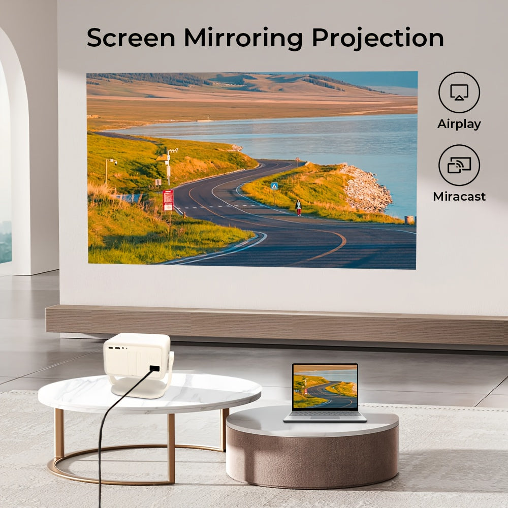 Smart 4K Projector with WiFi6 Auto Focus Android 11 Home Theater