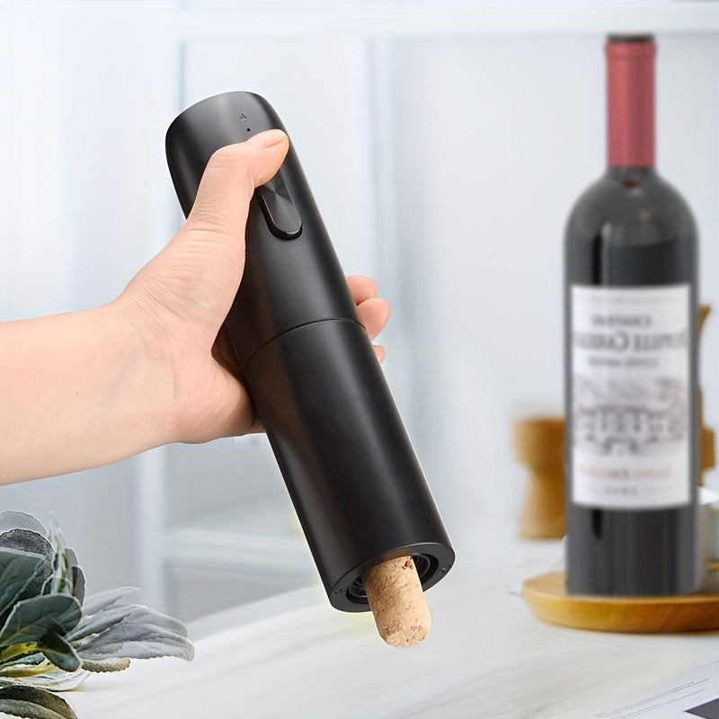 Conjunto de sacacorchos eléctrico para botellas de vino para uso en hogar, cocina y restaurante