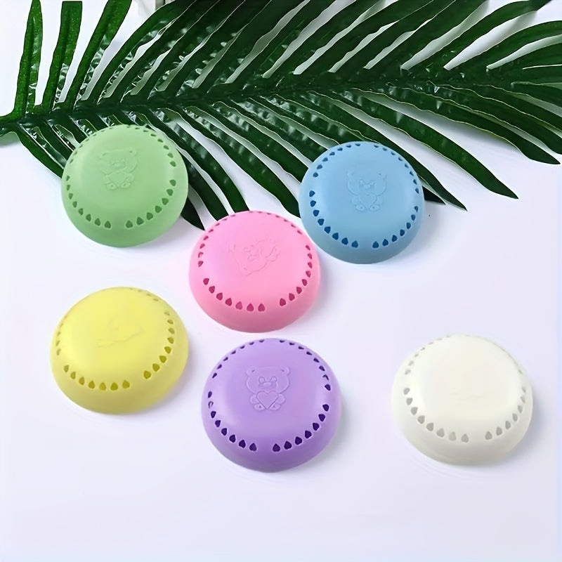 Yog'ochdan yasalgan dumaloq aromaterapiya deodorantlari hammomlar, yotoqxonalar, shkaflar, avtomobillar uchun