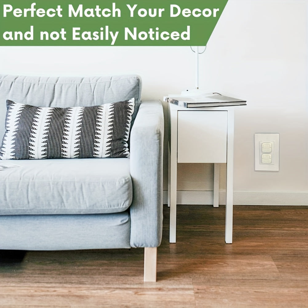 Children's Electrical Outlet Cover for 20/40 Socket Safety Plastic Childproofing