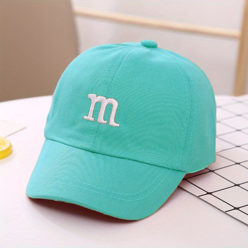 Children's Cotton Baseball Cap for Boys and Girls Adjustable Sun Protection All-Season