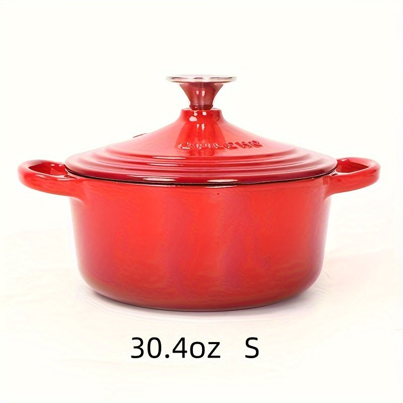 Enamel Cast Iron Health Pot for Rice and Cooking, 30.4oz or 60.8oz