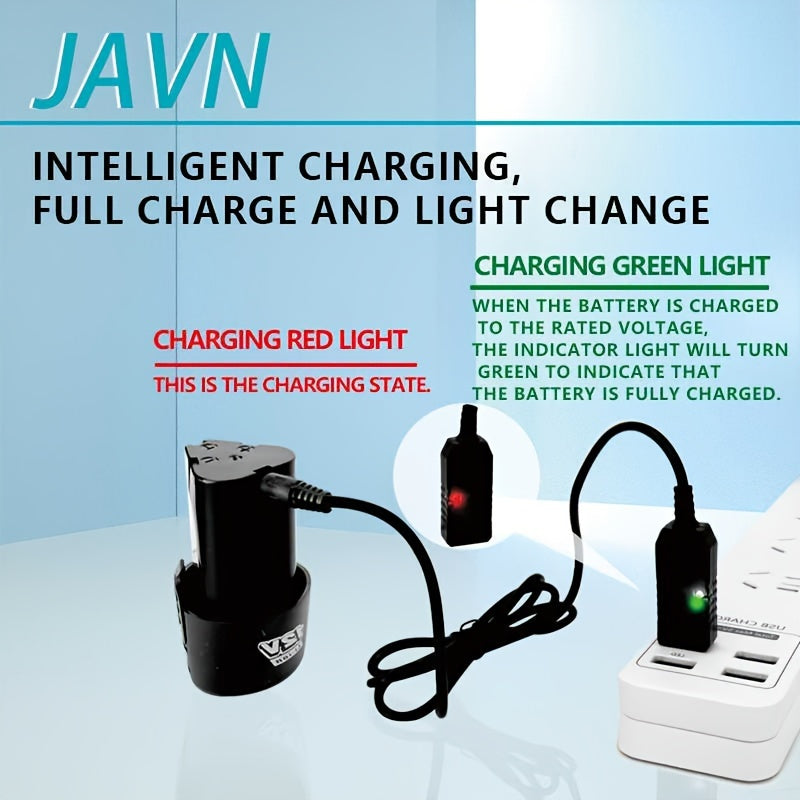 12V Cordless Electric Ratchet Wrench Set with USB Rechargeable Lithium Battery for Car Repair