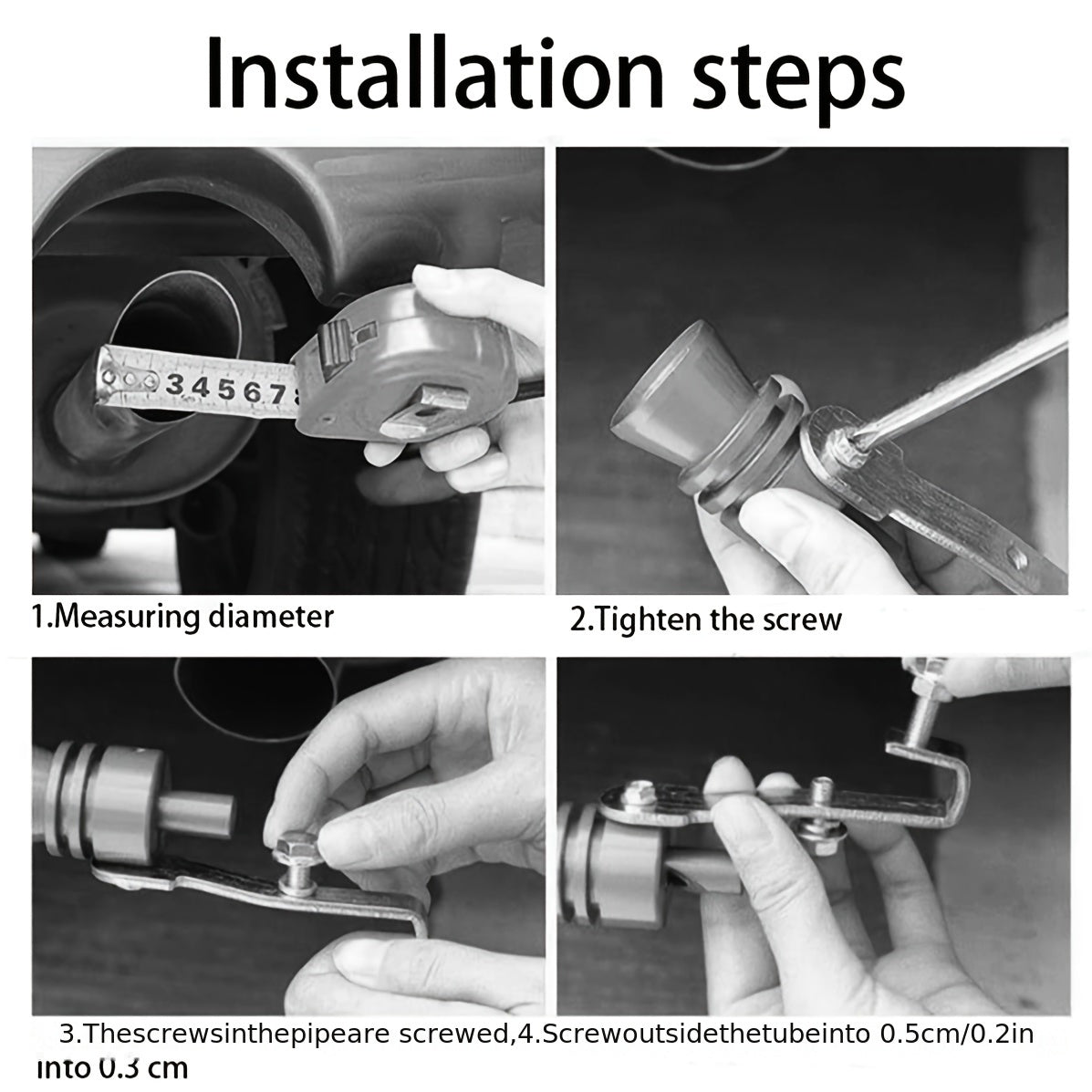 Universal Car Turbine Whistle Exhaust Sounder for 1-1.6L Engines