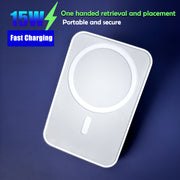 15W Wireless Car Charger Fast Charging USB Mount with Handheld Retrieval