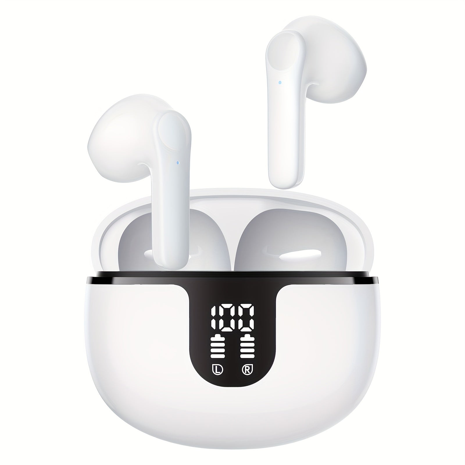 Wireless In-Ear Headphones with HiFi Sound Noise Cancellation Long Battery Life