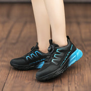 Women's Lightweight Safety Shoes Steel Toe Puncture-Resistant Breathable Fabric