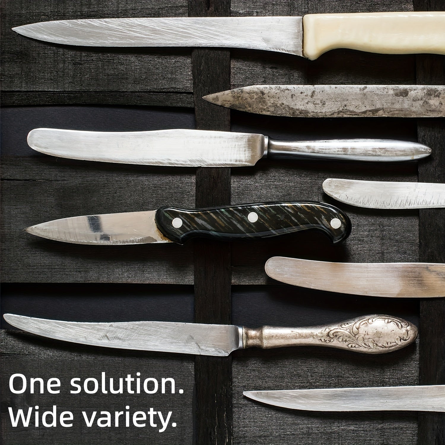 Wooden Manual Knife Sharpener Kit with Magnetic Angle Guide 15° 20° Non-Electric