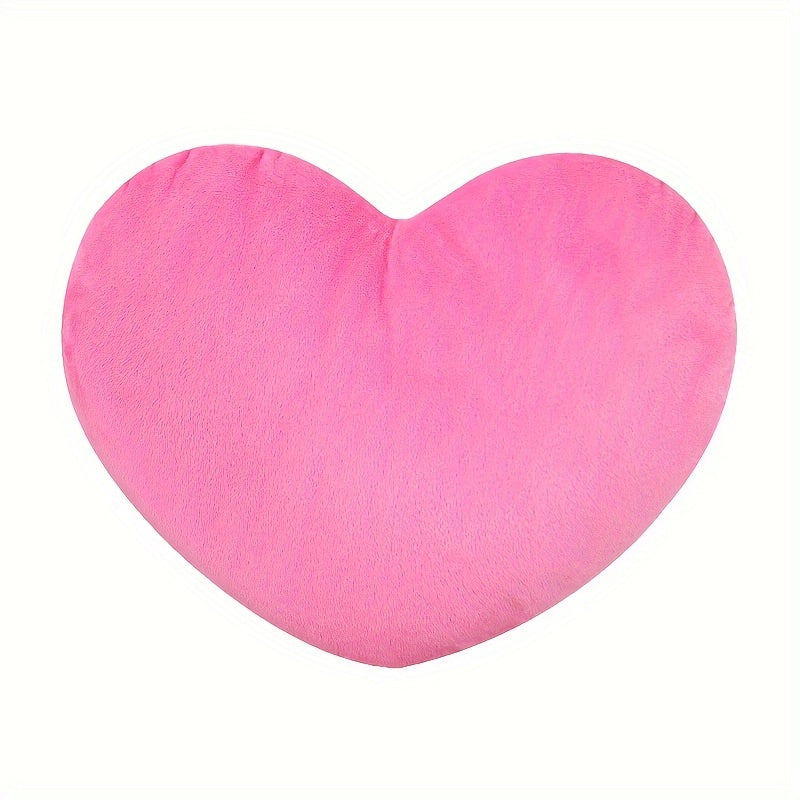 Multicolor Heart Plush Pillow Cushion for Home Decor