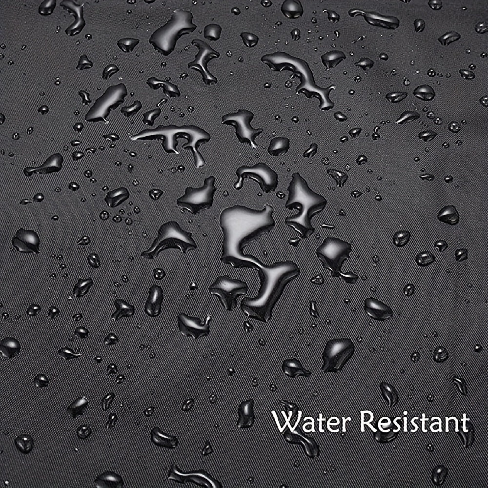 Waterproof 210D Oxford Cloth Deck Box Cover Dustproof Sunproof Outdoor Patio Black