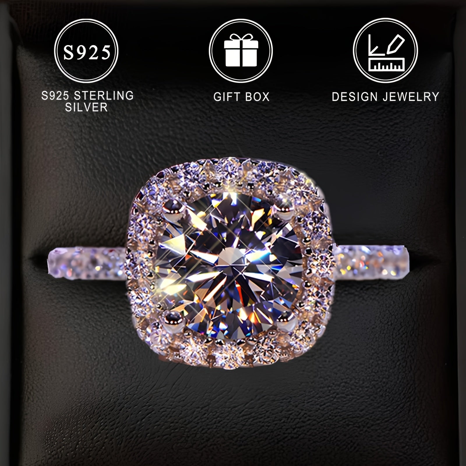 Zarif 925 Sterling Silver Nikoh Uzuki, sintetik dumaloq kubik zirkoniya bilan, klassik to'rt qopqoqda o'rnatilgan, hech qanday qoplama yo'q. Har kuni kiyish uchun ideal va o'ylangan sovg'a sifatida, bepul sovg'a qutisi bilan birga.