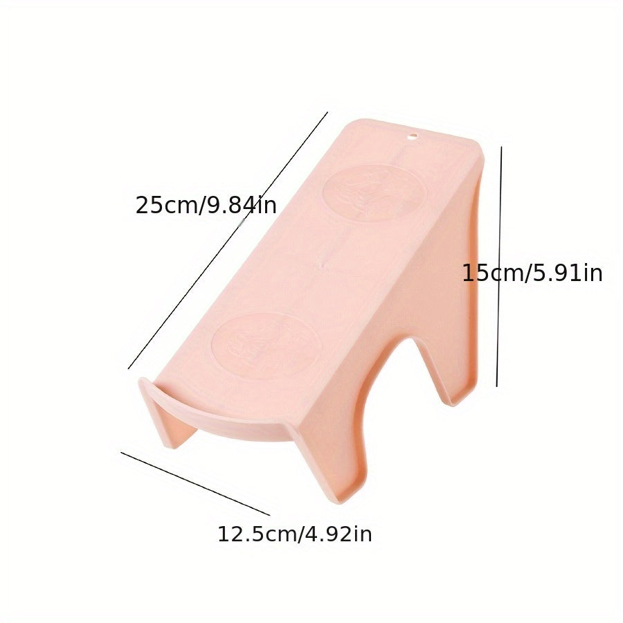 Estantería de plástico para zapatos, de dos niveles, organizador de armario, almacenamiento de calzado