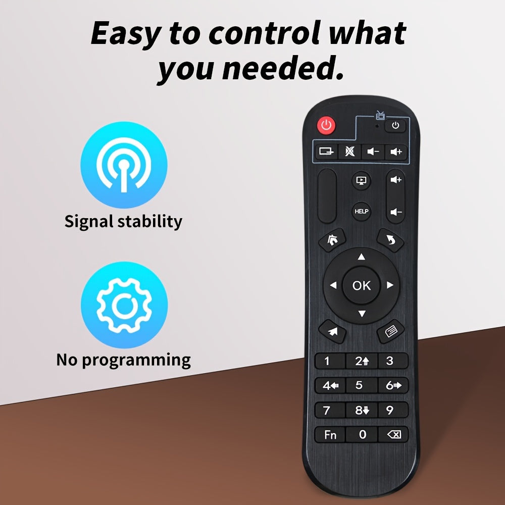 Control remoto universal con función de aprendizaje para caja de TV y dispositivos