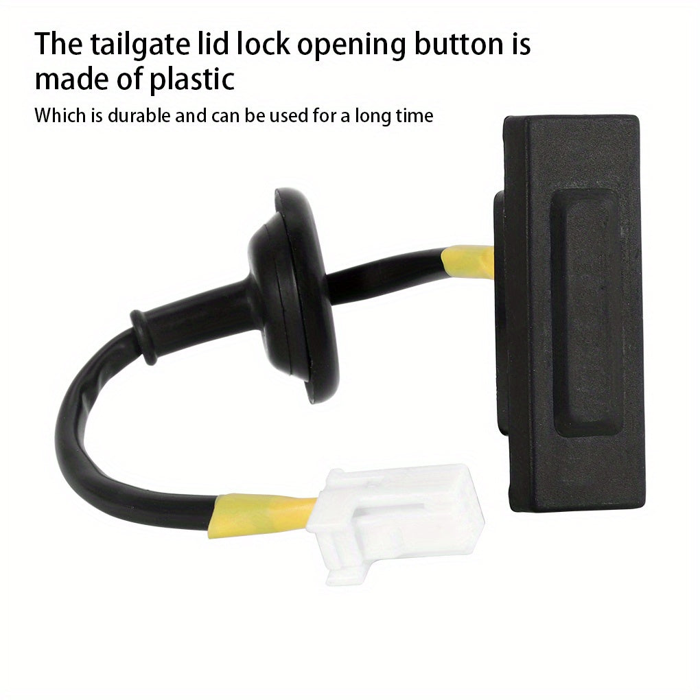 Trunk Lock for Cars Tailgate Release Button Compatible with Rio and Pride