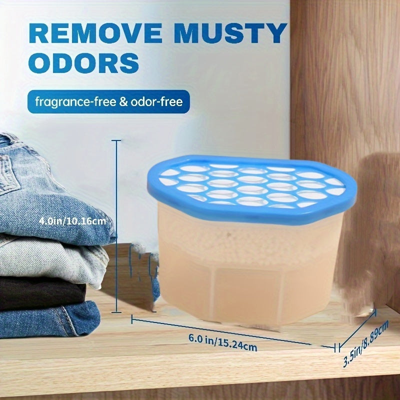 Activated Charcoal Moisture Absorber for Wardrobes Fragrance-Free Odor Eliminator