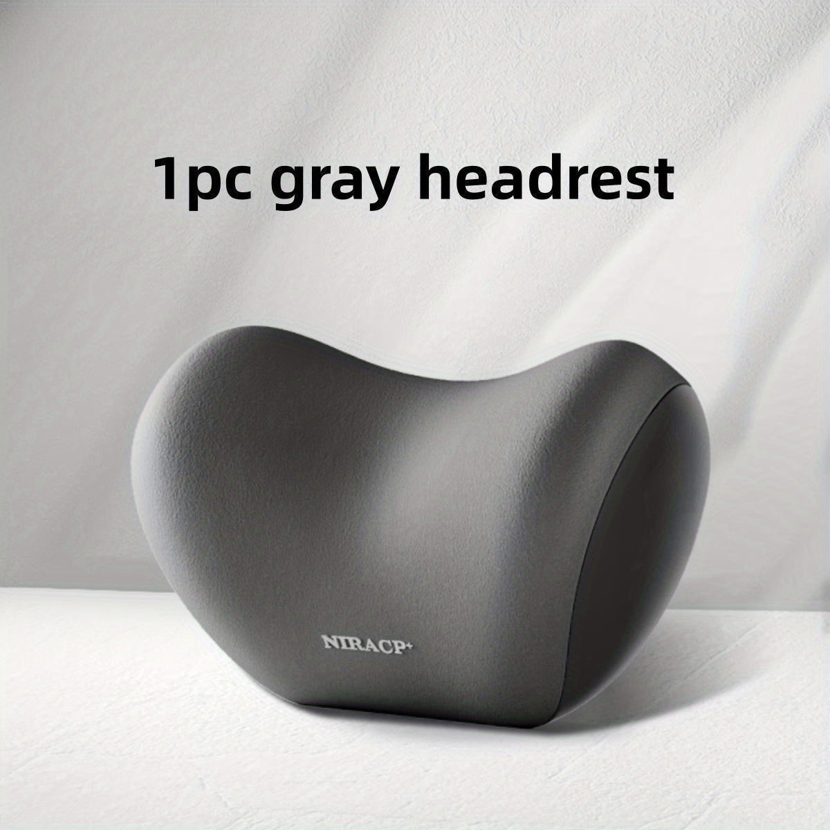 Memory Foam Car Neck and Lumbar Support Pillow for Driving Comfort