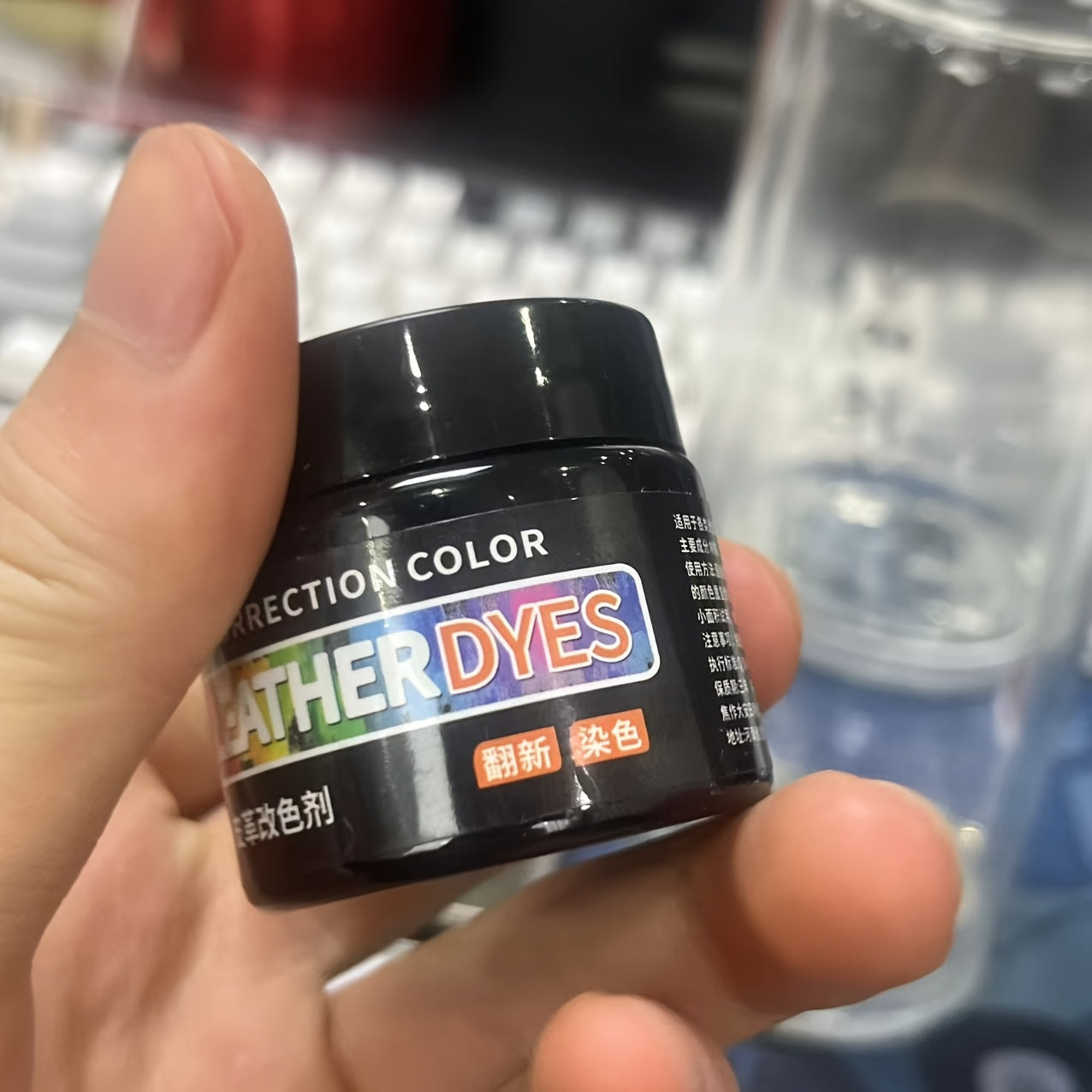 White Leather Shoe Polish Repair Cream for Sneakers Scratch Remover 30g