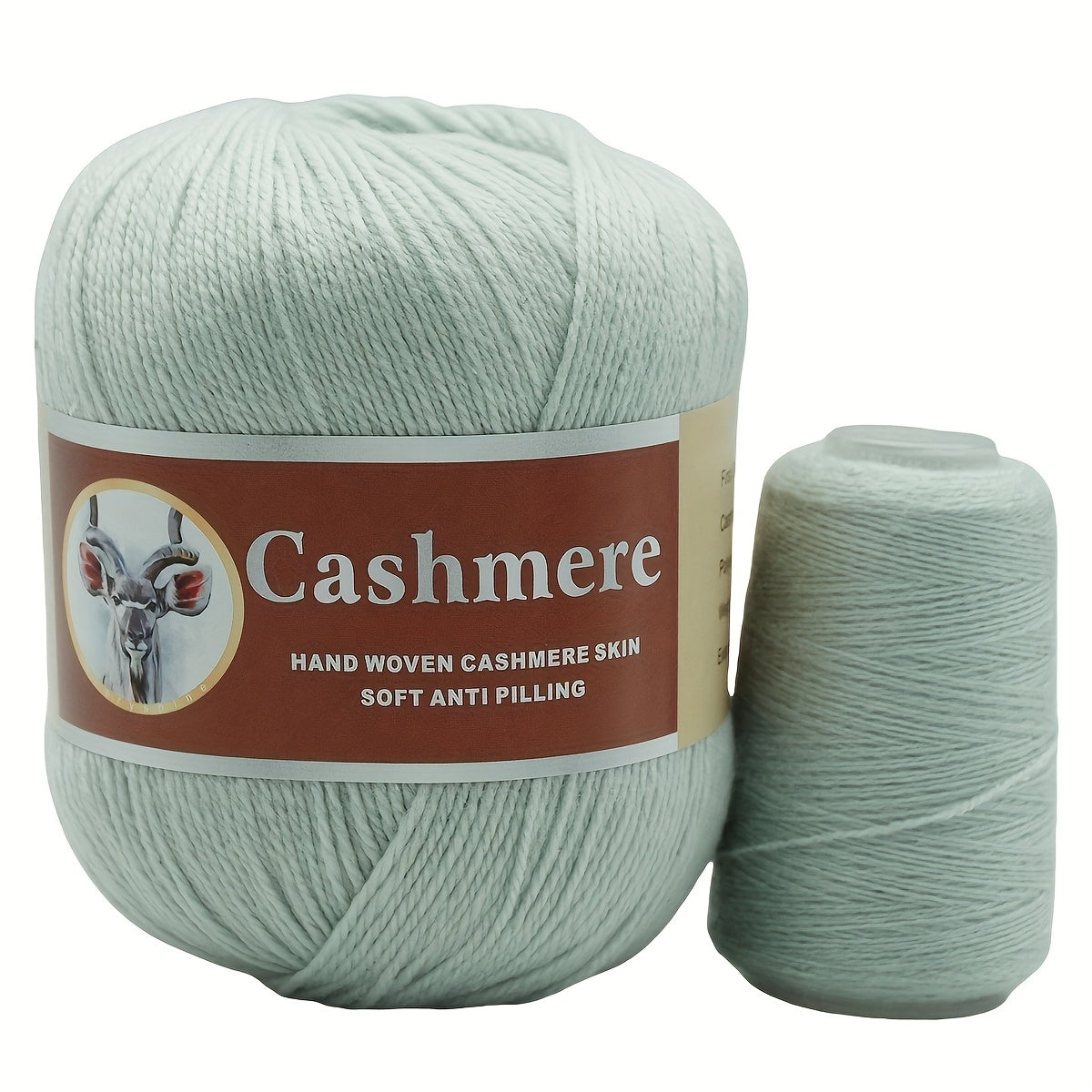 Hand-Woven Cashmere Blend Crochet Yarn 70 Cashmere 320m Assorted Colors