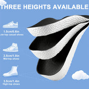 Height Increase Insoles for Men and Women EVA Arch Support Hidden Half Pad
