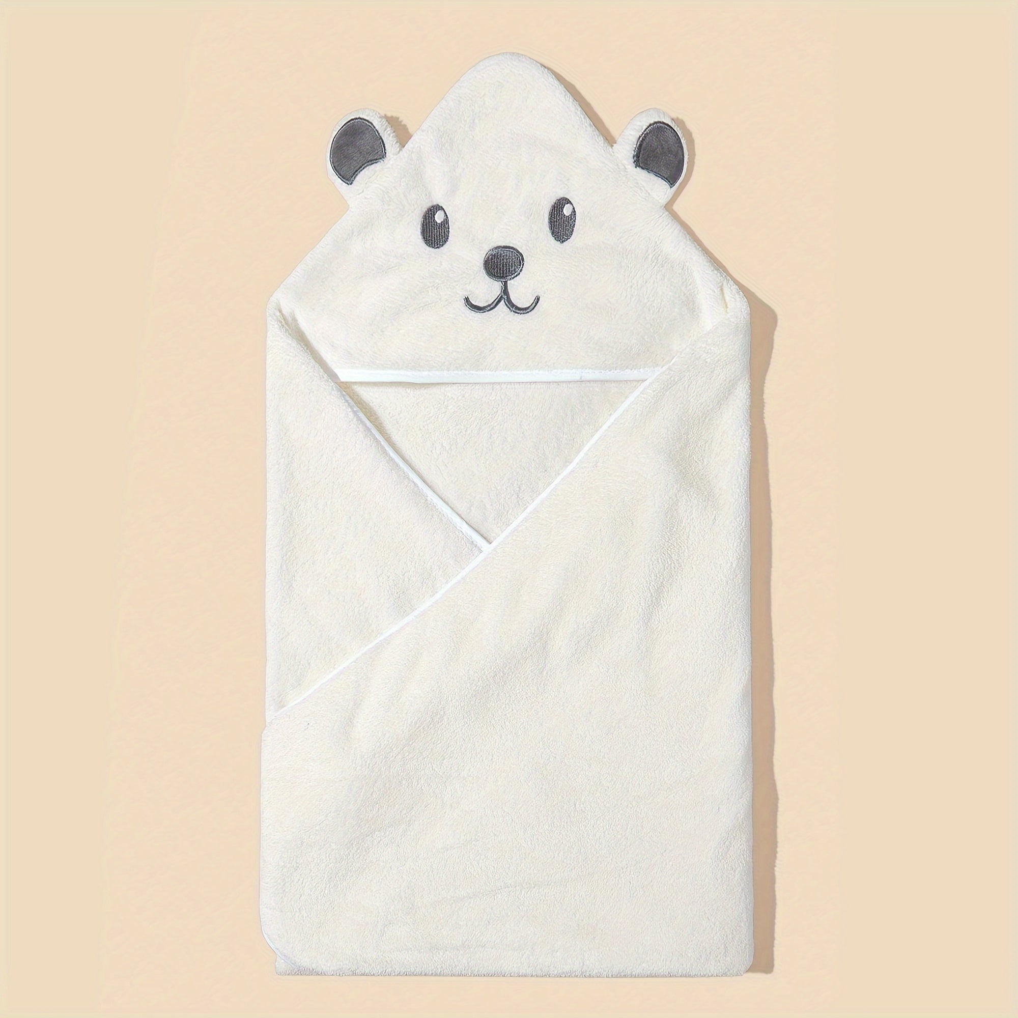 Детские махровые полотенца с капюшоном для купания, мягкий хлопок, дизайн животных для детей